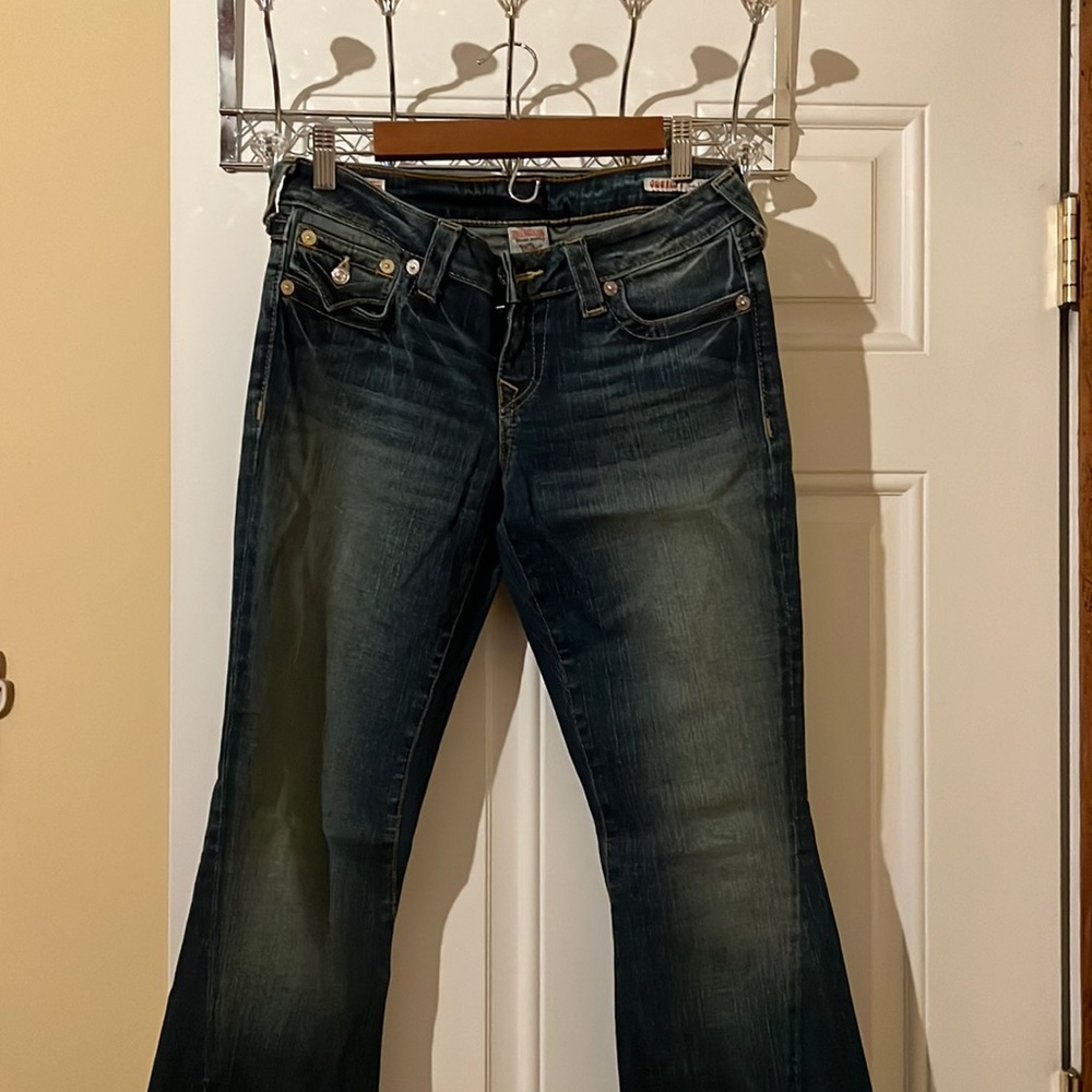 True Religion Joey Womens Bell Bottom Y2K Size 29